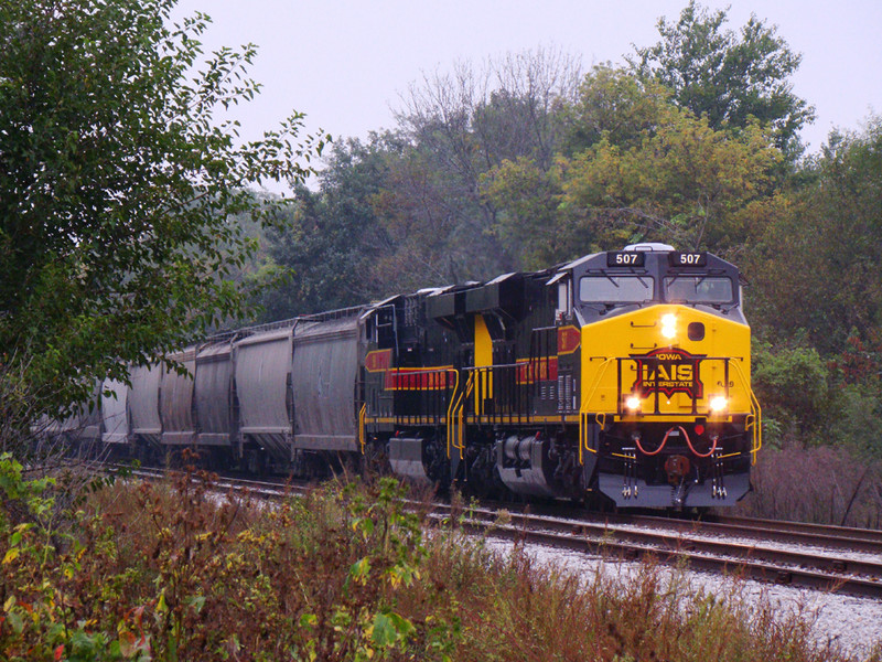 507 and 509 hold the main at North Star waiting for the CBBI. 28-Sept-2008