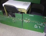 Dispatcher panels for the central and eastern portions of the IAIS.
