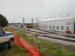 Prototype view of Bluffs Yard looking south.