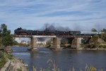 The OJ's cross the Iowa River.