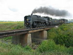 WB at the little bridge, under a cloud, alas.