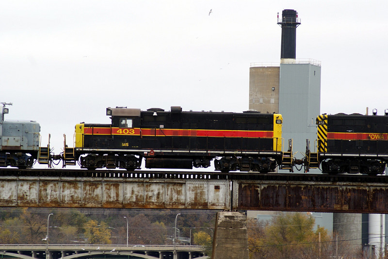 403 with a small IAIS on the cab.