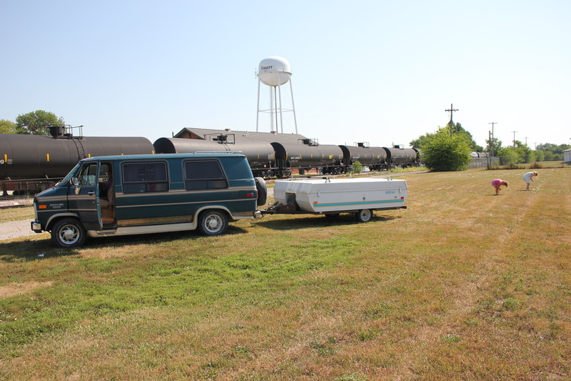 The Brown family truckster at Stuart.