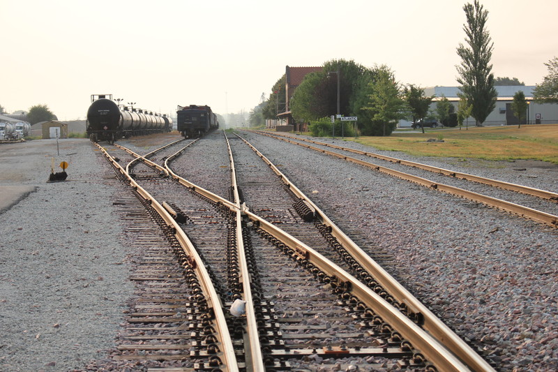 Looking east at Atlantic yard, Aug. 11, 2018.