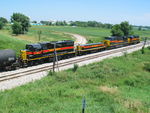 EB is going up the siding at the Wilton overpass, July 9, 2011.