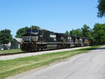 NS/BICB is parked at Stockton waiting for MW100 to clear up.