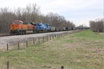 The crew stopped out by the mp210 crossing to wait for a meet with the EB, who was just getting out of Iowa City at this time.