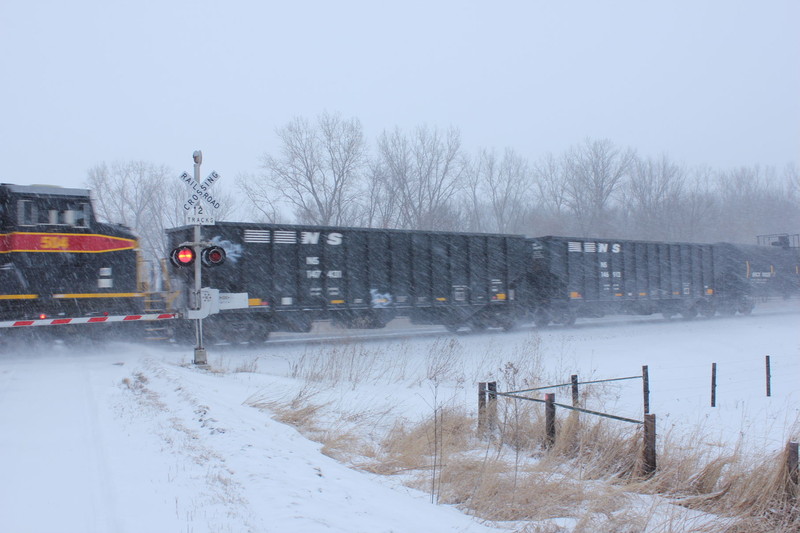 A couple stragglers off the coal train were on the head end.