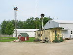 Site of the former Earlham mini storage railroad.  He must've sold the mini RR, alas; it's been torn up.