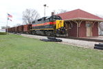 Ballast train at Wilton.