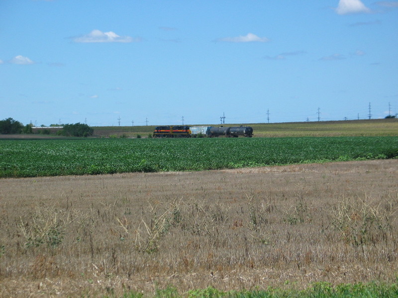 The Rocket crew was working the Henry plants but they were already pulling out to the main by the time I got over there.