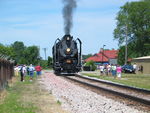 Second trip of the day is loading at West Liberty, Sunday, June 17, 2012.