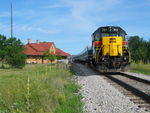 West end of the train at West Liberty.