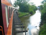 Crossing the mill creek.