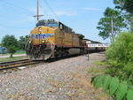 Pulling onto the BN Industrial at 7th St.