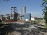 The north end of the Midwest Walnut complex, with the IAIS connector that serves both MW and Searle Petroleum passing to the right.