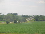 I-80 from the spot east of Kellogg; lucky motorists here...