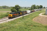 WB approaches the Wilton overpass, June 20, 2013.