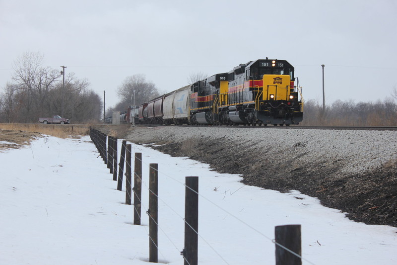 EB at the mp210 crossing, Jan. 16, 2014.