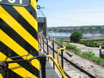 Approaching the Gov't Bridge eastbound on the 2nd Walcott trip.