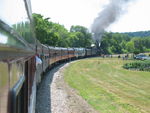 View from the train.