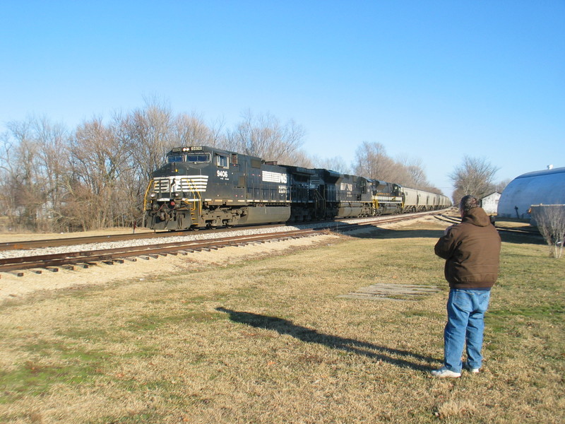 We made a good meet with the NS train at Sheffield.