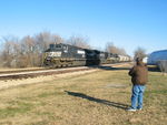 We made a good meet with the NS train at Sheffield.