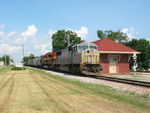 Latest detour at Wilton, July 26, 2011.