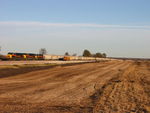 WB staged at the new yard west of Homestead.