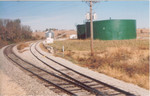 Prototype view looking north at the Pellet Fertilizer spur, with Atlantic spur to the left.
