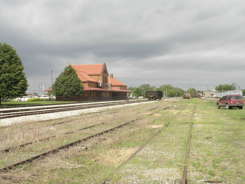 Prototype view of Atlantic yard, May 2010.