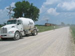 The railfanning propane truck was at N. Star this afternoon when the coal train arrived.