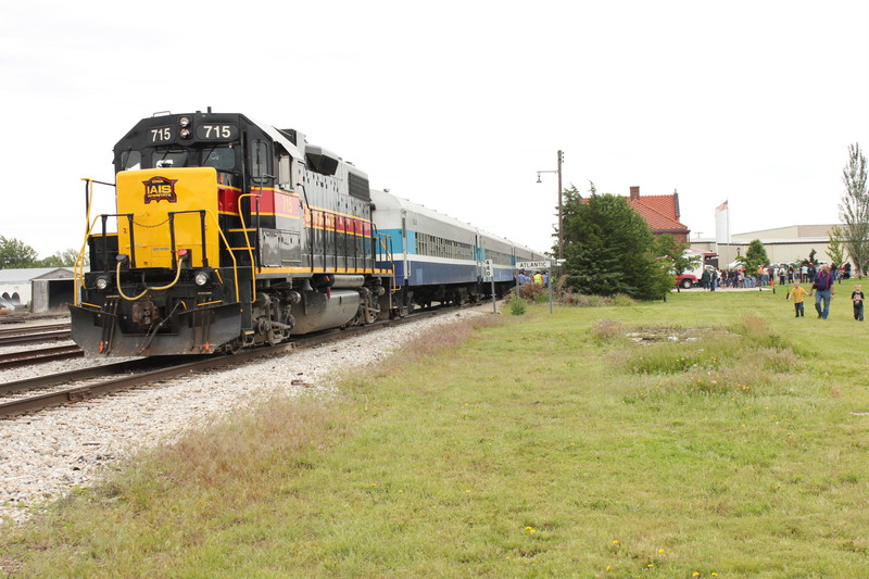 West end of the train at Atlantic.