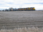 Westbound turn at mp217.5, west of Atalissa.