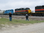 Railfans and the turn.