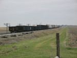 Looking west from the 196.5 crossing, April 19, 2007.
