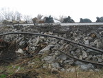 Derailment site from the North (Hinkeyville) side.