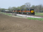 East train heads in at the west end of N. Star siding.