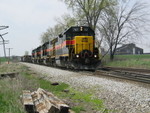 East train is ready to depart N. Star, April 30, 2008.
