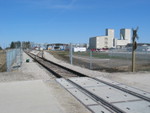 Looking north at the new bio diesel plant in Newton.  April 5, 2007.