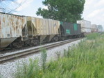 Cement mty and an NOKL hopper.