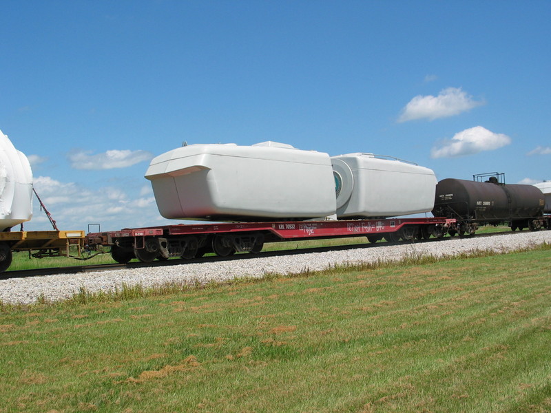 Wind turbine generators.