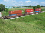 Stacks on the westbound, Aug. 7, 2007.