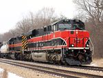 IAIS 513 & 154 head east out of Joliet