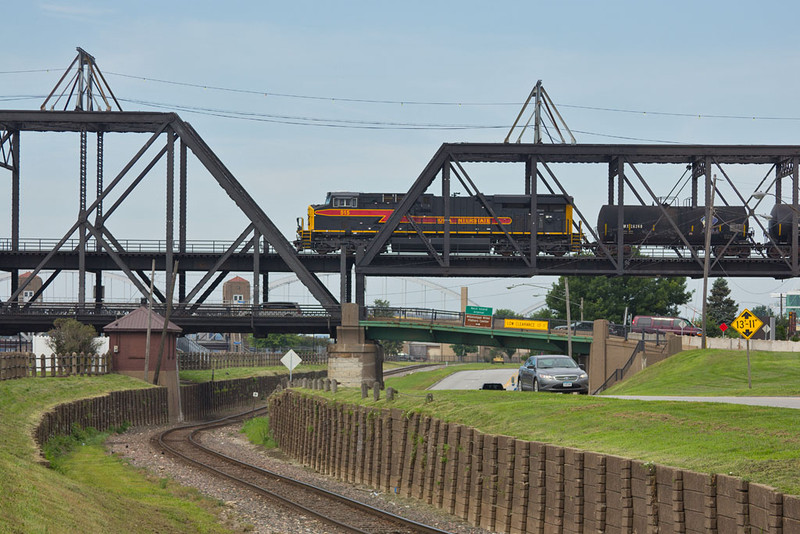 BICB-23 (DPU) @ Government Bridge; Davenport, IA.  July 24, 2015