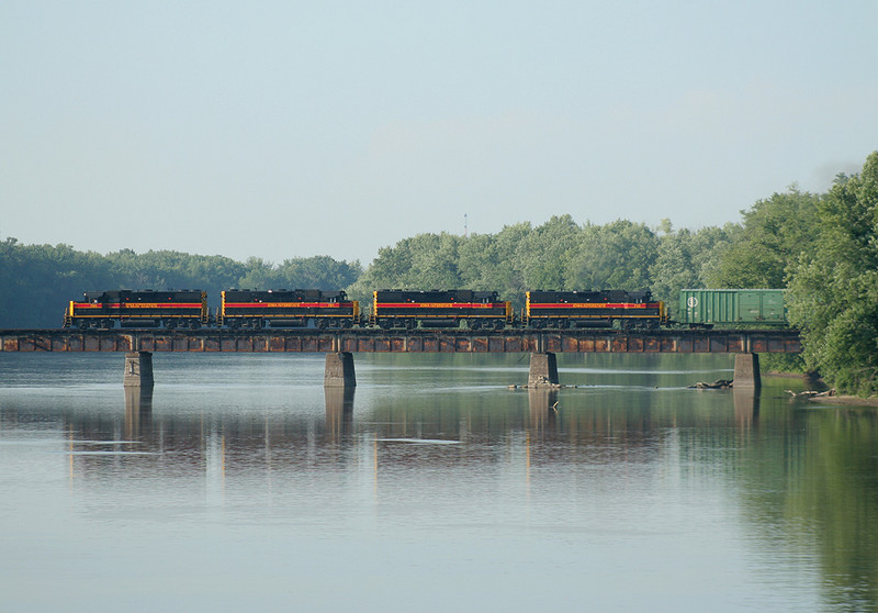 Rock River; Colona, IL.