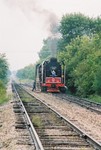 This is a shot of the initial steam-up on September 3, out on the Industrial Siding.