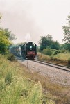 At Johnson-Iowa county line.  I was hoping for some smoke in this shot, but...