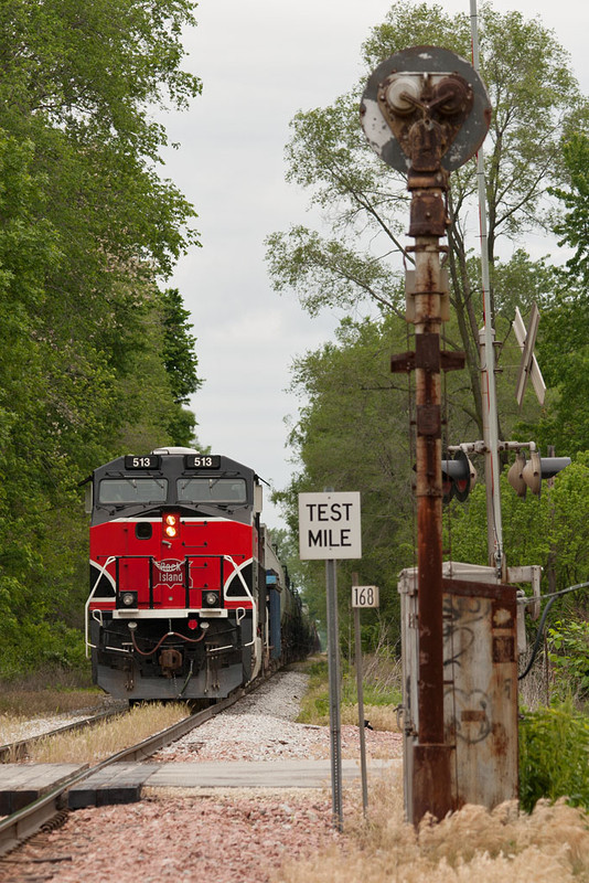 Waiting on a re-crew.  Green River, IL.