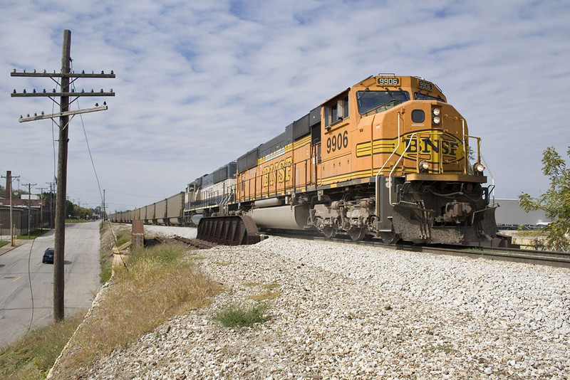 BNSF 9906 @ Rock Island, IL.